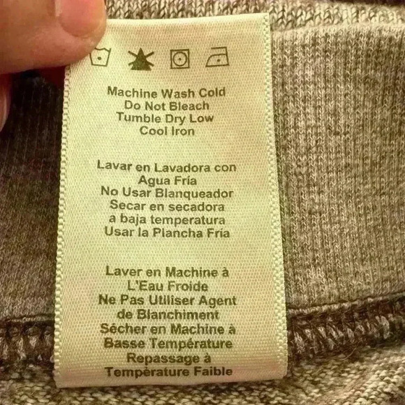 UGG Australia Superior Quality Jogger Pants Knit Cotton Blend Brown Women Size S - Picture 6 of 8